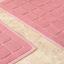 Набор ковриков Karaca Home Kelly Quatro murdum, сливовый (svt-2000022317092) - миниатюра 2