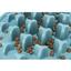 Миска-коврик для собак Trixie Pillars, для медленного кормления, d35 см, голубой (25038) - миниатюра 6