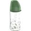 Стеклянная бутылочка Nip Зеленая серия Вишенка, с широкой горловиной, латекс, зеленая, 240 мл (35118) - миниатюра 2