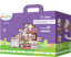 Кукольный дом GoodPlay, с гаражом и подсветкой, розовый (B011) - миниатюра 9