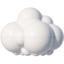 Игрушка для ванной Moluk Плюи Облако, белая (43060) - миниатюра 1