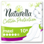 Гигиенические прокладки Naturella Cotton Protection Ultra Maxi, 10 шт. - миниатюра 1
