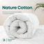 Одеяло ТЕП Природа Membrana Print Cotton 150х210 см белое (1-02577_00000) - миниатюра 3