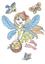 Волшебная водная раскраска Кристал Бук Цветочные феи, 8 страниц (F00024296) - миниатюра 2