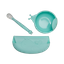 Набор силиконовой посуды KinderenOK Happy Meal, голубой (260220) - миниатюра 2