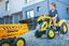 Детский трактор на педалях Falk Kubota, с прицепом и ковшами, желтый (2086W) - миниатюра 10