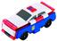 Машинка-трансформер Flip Cars Полицейский автомобиль и Спорткар, 2 в 1, 8 см (EU463875-04) - миниатюра 1