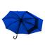 Зонт-трость Line art Bacsafe, c удлиненной задней секцией, синий (45250-44) - миниатюра 2