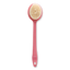 Щітка для тіла Offtop, з ручкою, рожевий (855742) - мініатюра 1