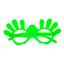 Окуляри карнавальні Offtop, зелений (870175) - мініатюра 1