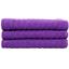Рушник для ніг Maisonette Rainbow, 60х60 см, фіолетовий (8699965100072) - мініатюра 3