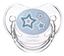 Силиконовая симметричная пустышка Canpol babies Newborn Baby 18+ мес., синий (22/567_blu) - миниатюра 1