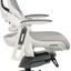 Офісне крісло Special4you Wau Snowy Fabric біле з сірим (E6163) - мініатюра 9