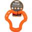 Іграшка для собак AnimAll Fun AGrizZzly Кільце шестистороннє помаранчева 15 см - мініатюра 1