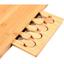 Бамбукова дошка Supretto для подачі та сервірування сиру з набором ножів (83090001) - мініатюра 3