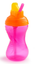 Бутылочка-непроливайка с трубочкой Munchkin Click Lock, 296 мл, розовый (40523.02) - миниатюра 1