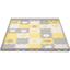 Килимок-пазл Kinderkraft Luno Shapes жовтий 30 елементів (00-00305153) - мініатюра 1