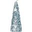 Свічка новорічна парафінова Novogod'ko Ялинка конусна 19.5х6 см срібляста (974672) - мініатюра 1