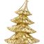 Свічка новорічна парафінова Novogod'ko Золота ялинка 12х10 см (974655) - мініатюра 1