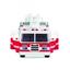 Машинка Driven Micro Пожежна машина, білий з червоним (WH1007Z) - мініатюра 4