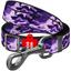 Повідець для собак Waudog Nylon Фіолетовий камо, 122 х1, 5 см, різнокольоровий - мініатюра 1
