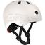 Шлем защитный Scoot and Ride светоотражающий, с фонариком, 45-51 см (XXS/XS), светло-серый (SR-210225-ASH) - миниатюра 1