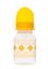 Бутылочка для кормления Baby Team, с силиконовой соской, 125 мл, желтый (1400_желтый) - миниатюра 1