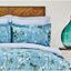 Комплект постельного белья Karaca Home Orville mavi, ранфорс, евростандарт, голубой (svt-2000022298582) - миниатюра 2