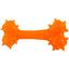Игрушка для собак Agility кость 8 см оранжевая - миниатюра 1