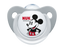 Силіконова пустушка Nuk Trendline Disney Mickey, ортодонтична, 6-18 міс., 2 шт., сірий з білим (10176213) - мініатюра 3