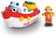 Игрушка для купания WOW Toys Fireboat Felix Пожарный катер Феликса (01017) - миниатюра 1