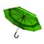 Велика парасолька-тростина Line art Family, зелений (45300-9) - мініатюра 1