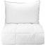 Одеяло с подушкой Karaca Home Nano-Tech, 215х155 см, белое (svt-2000022297899) - миниатюра 1