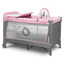 Манеж-ліжечко Lionelo Flower, рожевий з сірим (LO.FL01) - мініатюра 3