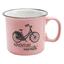Чашка Limited Edition Bike, 430 мл, рожевий (288500028) - мініатюра 1