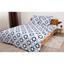 Комплект постельного белья ТЕП Happy Sleep Duo Modern полуторный белый с синим (2-04008_26627) - миниатюра 1