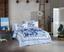 Комплект постельного белья Hobby Poplin Escoda, поплин, 220х200 см, синий (8698499153370) - миниатюра 1
