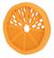 Силиконовый прорезыватель Nuby Апельсин, оранжевый (NV06007orang) - миниатюра 1