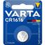 Батарейка Varta CR 1616 Bli 1 Lithium, 1 шт. (6616101401) - миниатюра 1