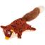 Іграшка для собак GiGwi Plush Лисиця, з пищалкою, 9 см (75043) - мініатюра 1
