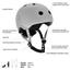 Шлем защитный Scoot and Ride, с фонариком, 51-55 см (S-M), персиковый (SR-181206-PEACH) - миниатюра 3