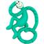 Игрушка-прорезыватель Matchstick Monkey Маленькая танцующая Обезьянка, 10 см, зеленая (MM-МMT-008) - миниатюра 1