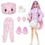 Кукла Barbie Cutie Reveal Мягкие и пушистые, в костюме медвежонка (HKR04) - миниатюра 2