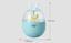 Неваляшка музыкальная Beiens Зайчик на луне, голубая (YZ15blue) - миниатюра 2