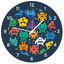 Настінний годинник Art-Life Collection, 45x45 см, темно-синій  (1 Pvh 29 45x45) - мініатюра 1
