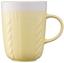 Чашка Ardesto Кnitti, 330 мл, жовтий (AR3457Y) - мініатюра 3