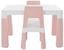 Детский функциональный столик и два стульчика Poppet Моно Пинк, розовый (PP-005WP-2) - миниатюра 3