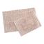 Набор ковриков Irya Huber pudra, 80х50 см и 55х35 см, светло-розовый (svt-2000022273770) - миниатюра 1