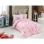 Комплект постельного белья Hobby Poplin Love, поплин, розовый (30647_1,5) - миниатюра 1