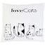 Декоративная подушка Tigres Love cats (ПД-0169) - миниатюра 1